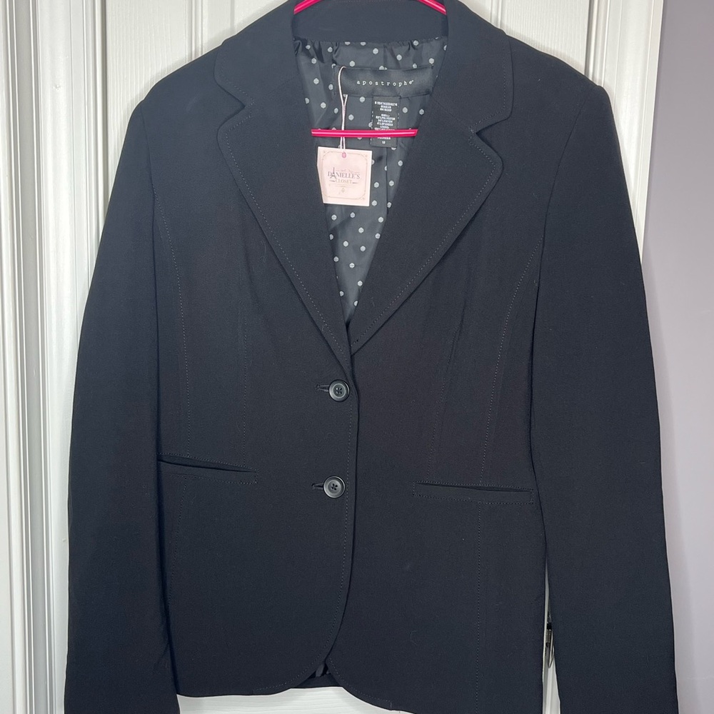 Apostrophe Black Women's Blazer Jacket